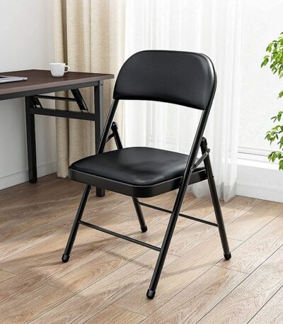 Black Foldable Sturdy Seat
